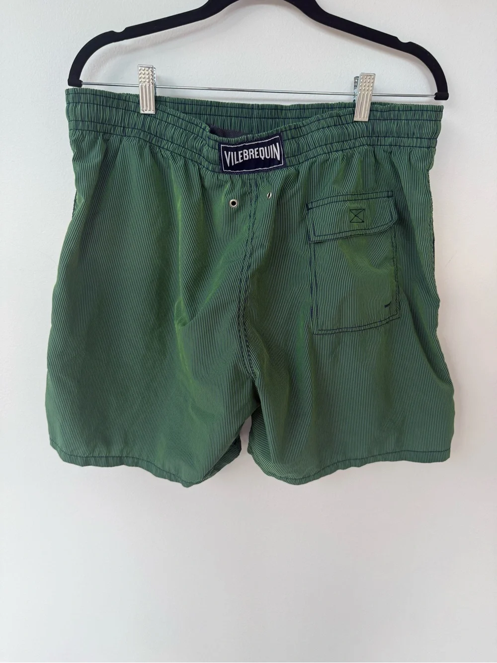 Vilebrequin Men’s Olive Green Swim Trunks
